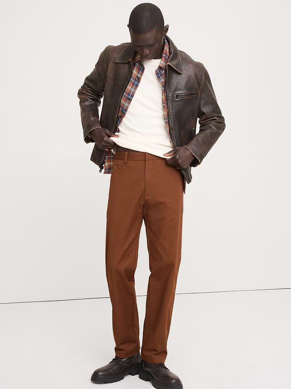 Straight Italian-Stretch Chino