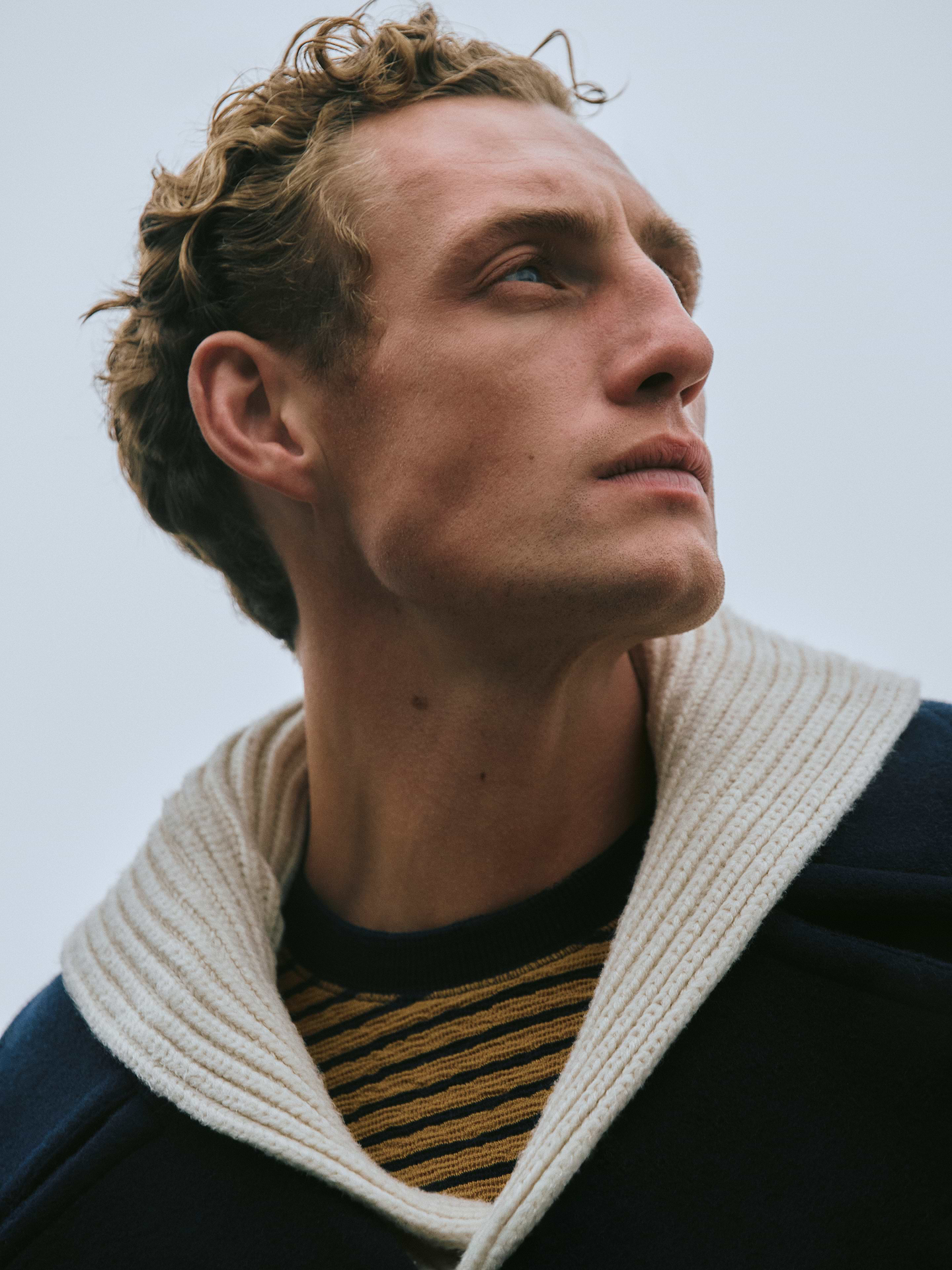 Image number 2 showing, Ribbed Shawl-Collar Sweater