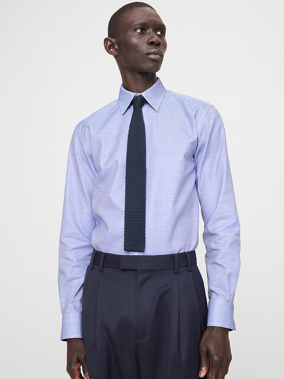 Chemise habillée ajustée infroissable