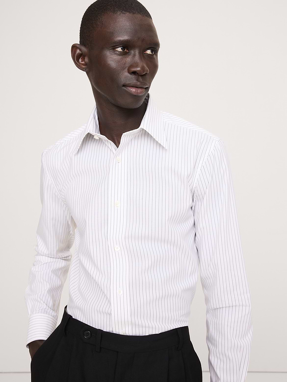 Chemise habillée ajustée infroissable