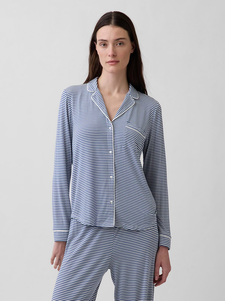Image number 1 showing, SoftMade Modal PJ Top
