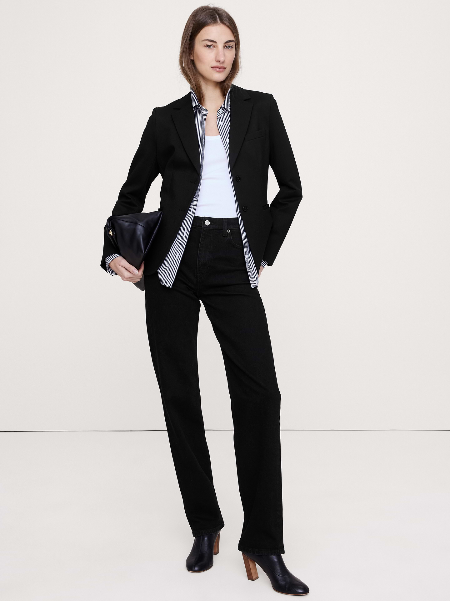 Image number 1 showing, Slim Everywhere Ponte Blazer
