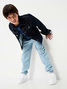 Image number 3 showing, Favorite Fleece Baggy Jogger Sweatpants for Boys