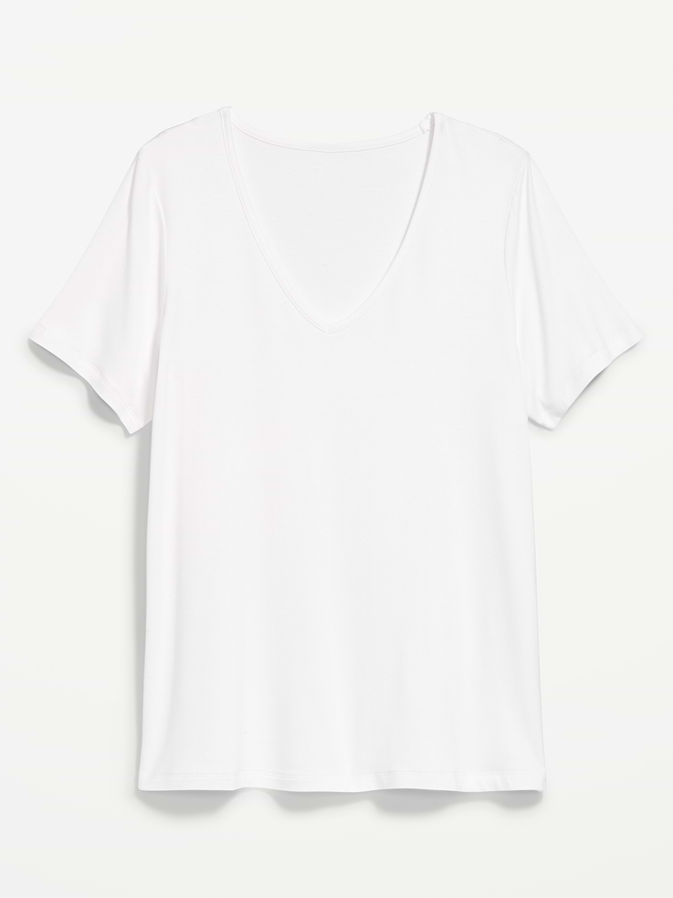 Image number 4 showing, Luxe V-Neck T-Shirt