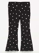 L'image numéro 1 présente Legging côtelé évasé pour toute-petite