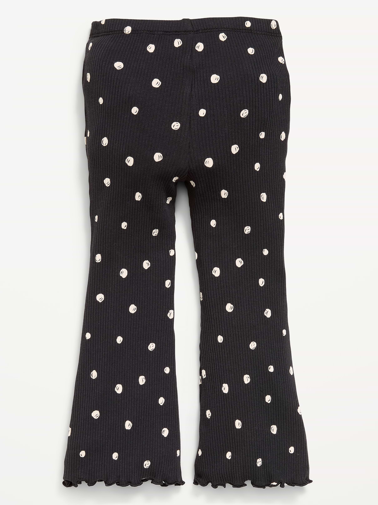 L'image numéro 3 présente Legging côtelé évasé pour toute-petite