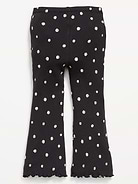 L'image numéro 3 présente Legging côtelé évasé pour toute-petite