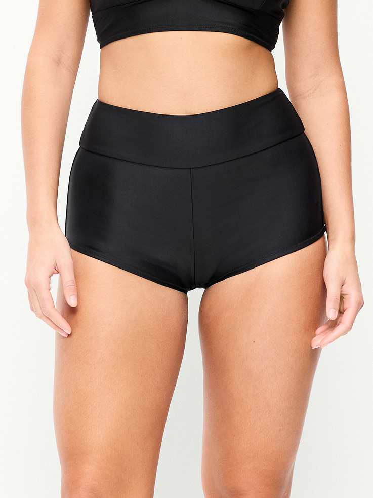 Image number 5 showing, High-Waisted Retro Swim Bottoms