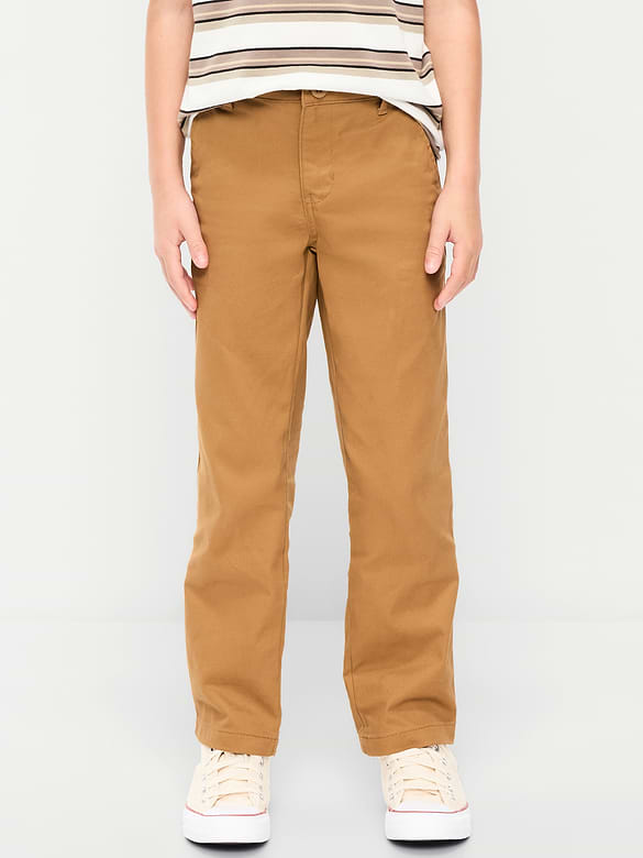 Pantalon d’uniforme droit à Extensibilité intégrée pour Garçon