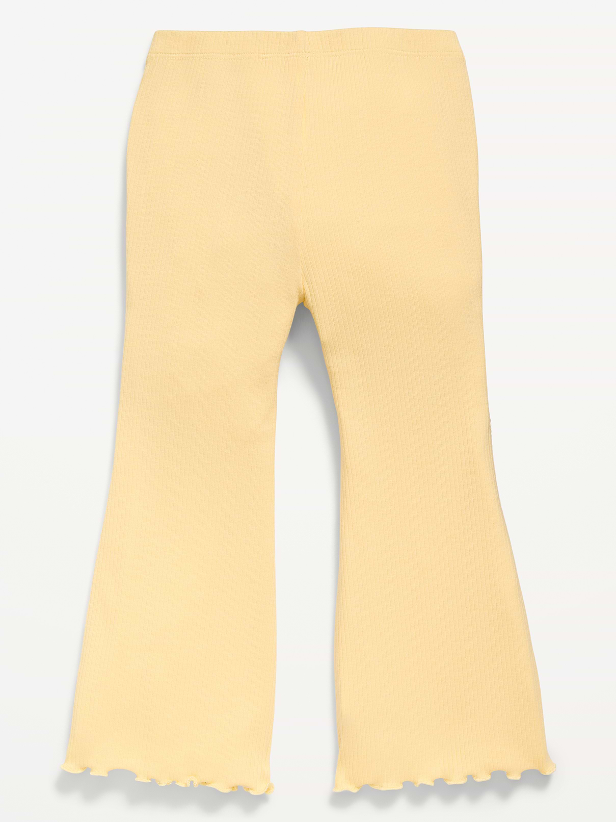 Image number 2 showing, Ribbed Side-Stripe Flare-Leg Leggings for Toddler Girls