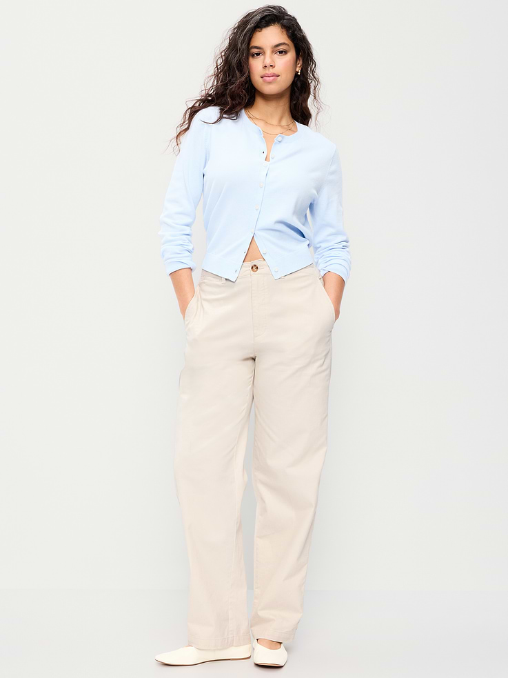 Image number 6 showing, High-Waisted OGC Chino Full Length Straight Pants