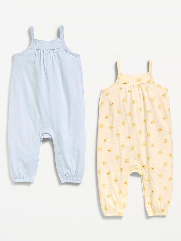 Sleeveless Jumpsuit 2-Pack for Baby