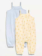 Image number 1 showing, Sleeveless Jumpsuit 2-Pack for Baby