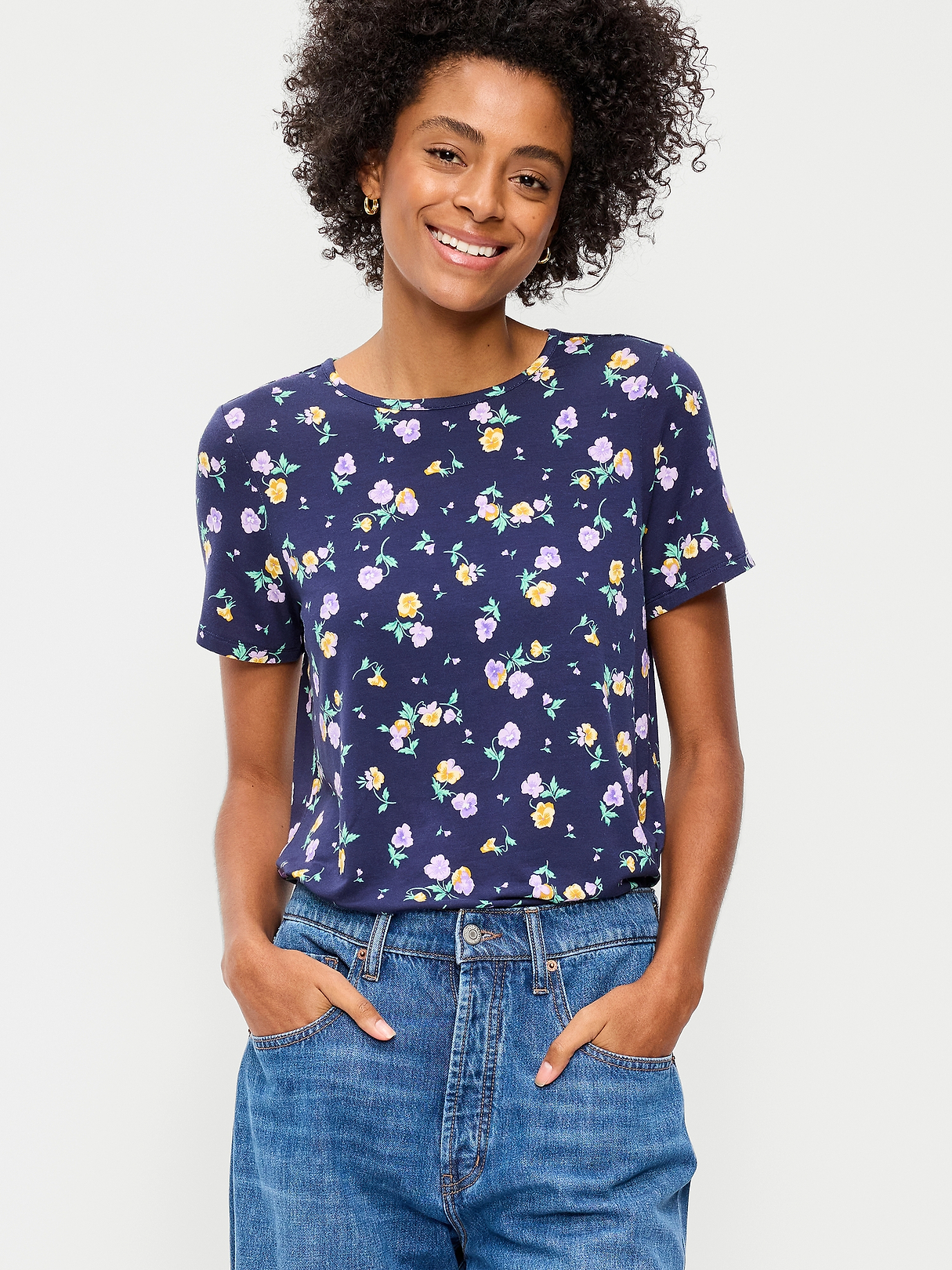 Luxe Crew-Neck T-Shirt | Old Navy