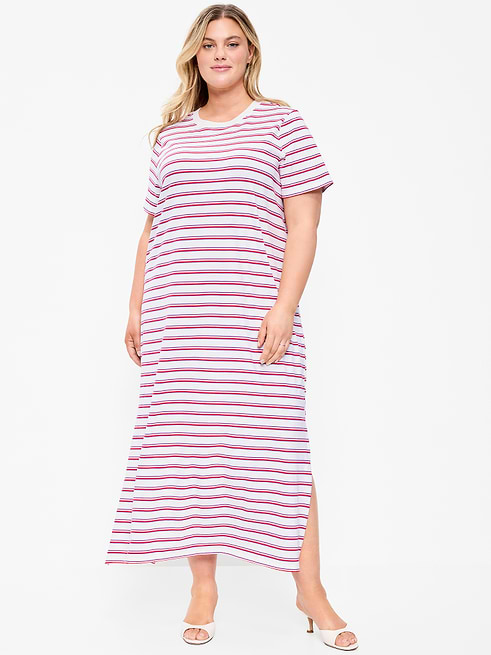 womens t shirt maxi dress Crewneck Short Sleeve Dresses Casual Loose Aline Swing Basic Long T-Shirt Dress with Pockets Black : Clothing, Shoes & Jewelry But the benefits dont stop there Lennox Jersey Midi T-Shirt Dress