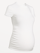L'image numéro 2 présente T-shirt ajusté à manches courtes de maternité