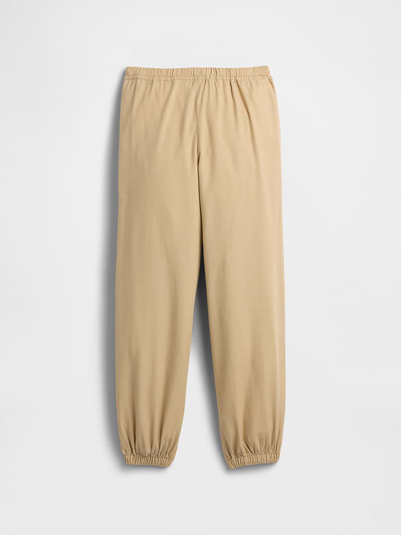 Kids Pull-On Twill Utility Joggers