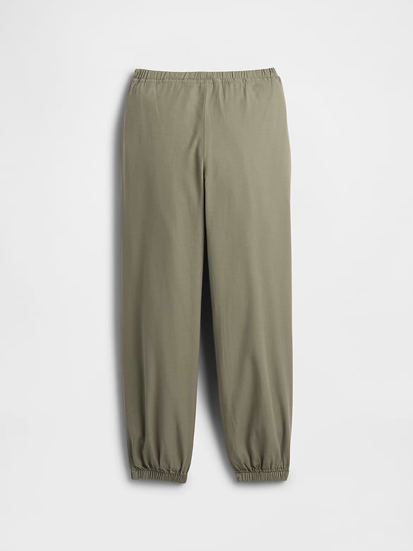 Kids Pull-On Twill Utility Joggers