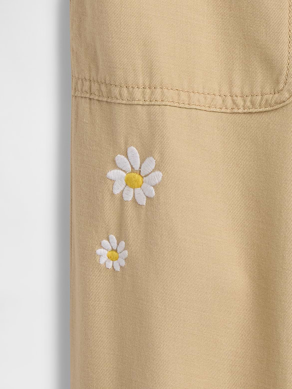 Kids Pull-On Twill Utility Joggers
