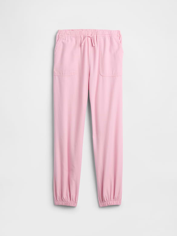 Kids Pull-On Twill Utility Joggers