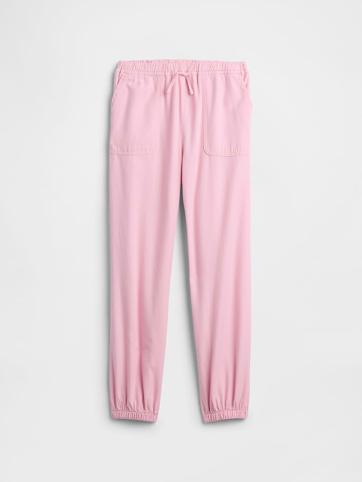 Image number 1 showing, Kids Pull-On Twill Utility Joggers
