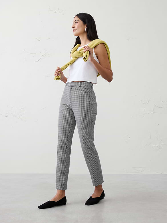 Sloan Slim High-Rise Ankle Pant
