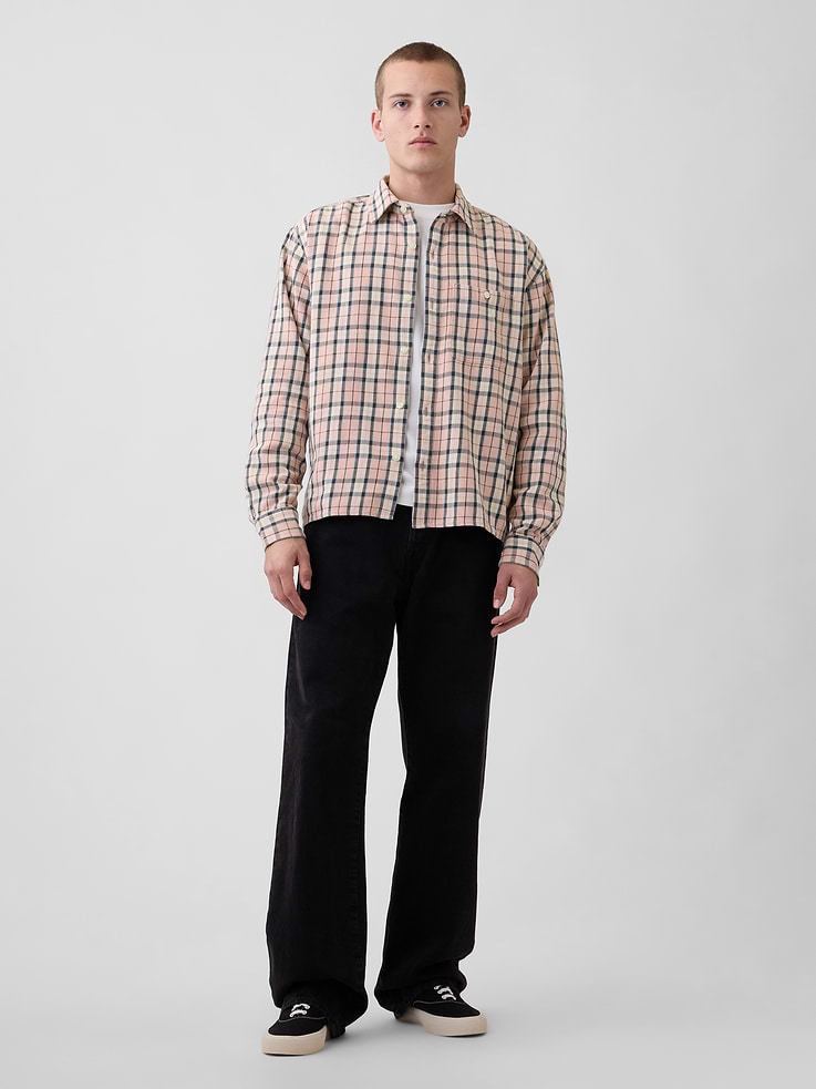 Image number 2 showing, Twill Straight-Hem Shirt