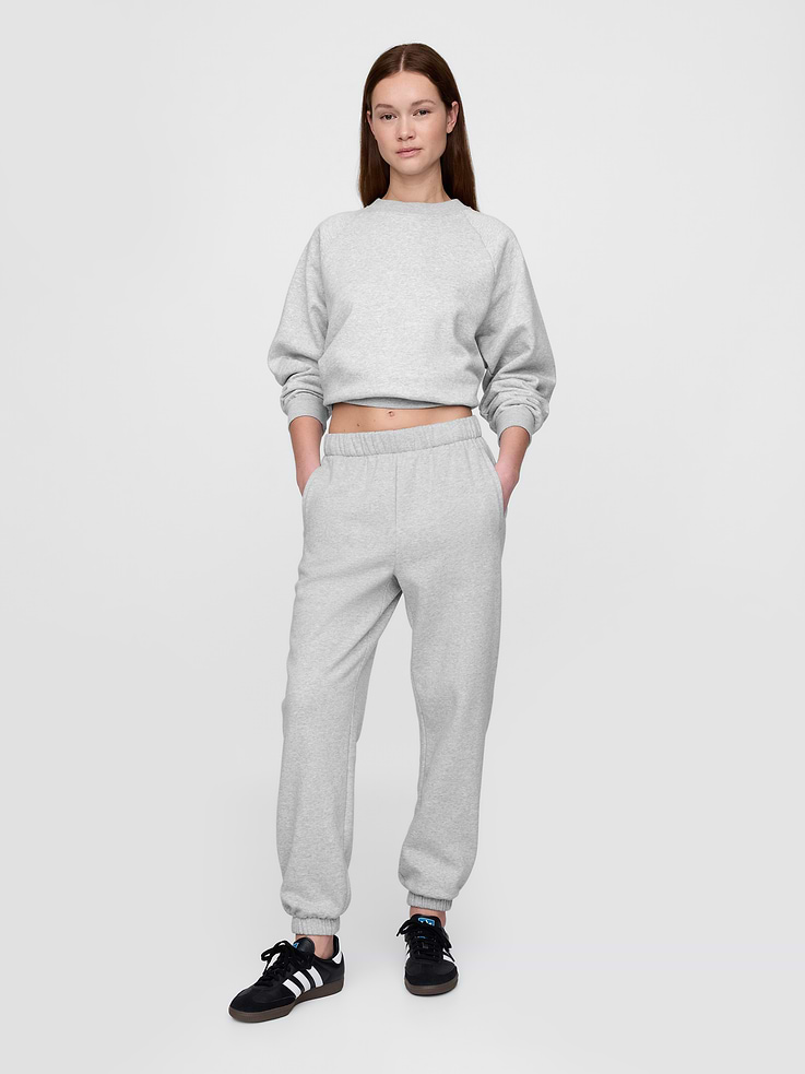 L'image numéro 1 présente Pantalon de jogging décontracté à taille haute VintageDoux