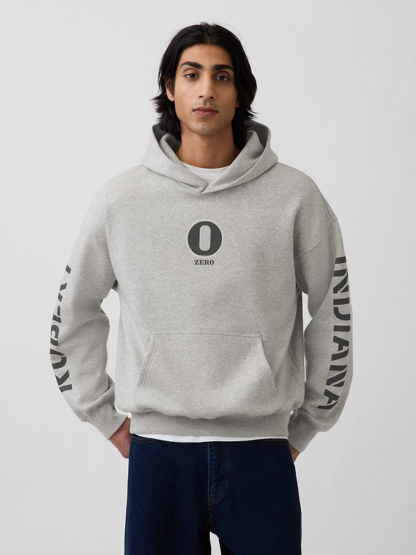 Robert Indiana VintageSoft Graphic Hoodie