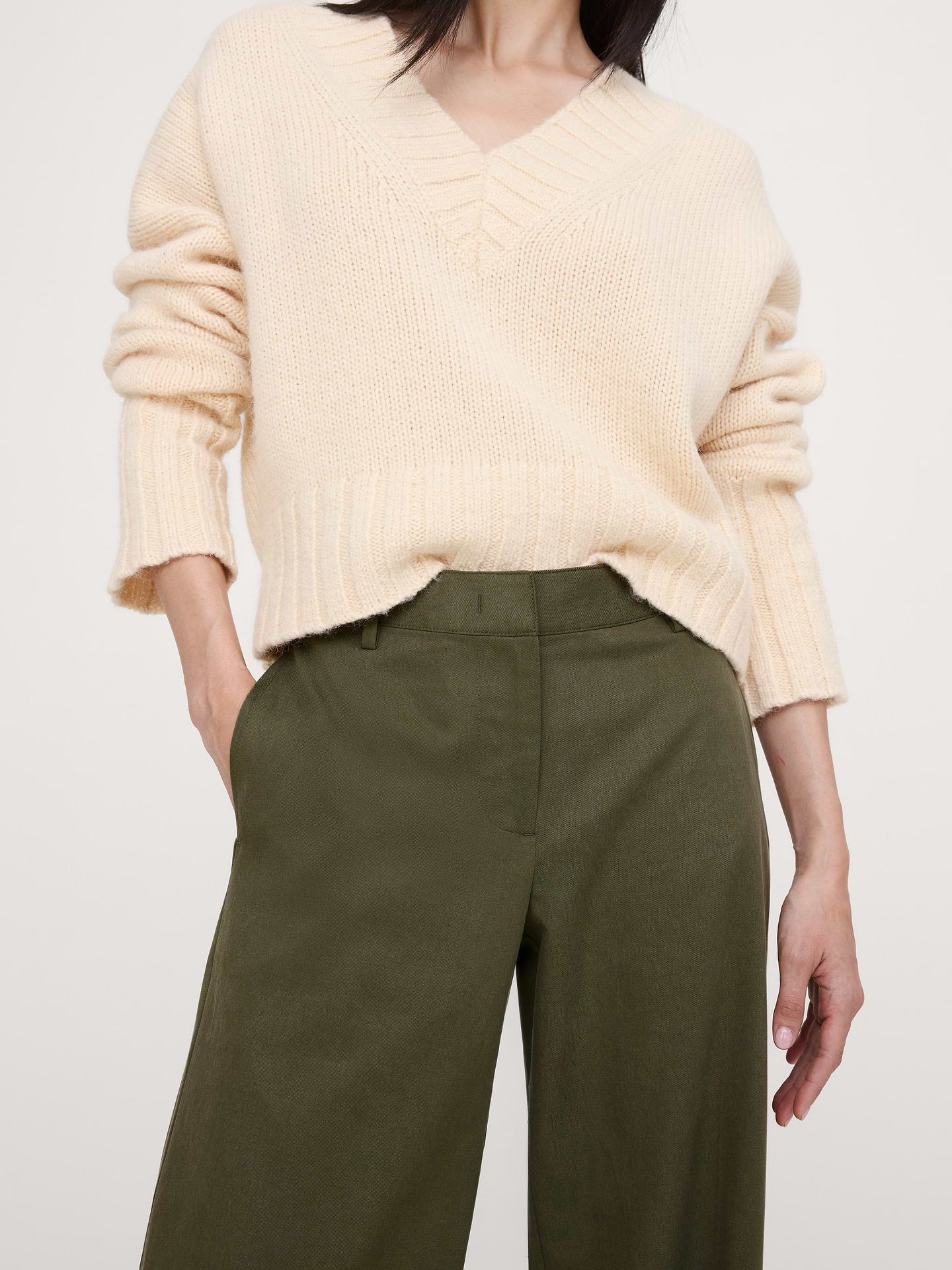 Image number 3 showing, The Everyday Wide-Leg Pant in Tencel™-Cotton