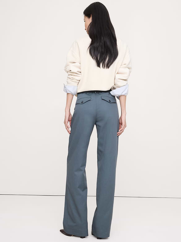 Le pantalon à jambe large de tous les jours