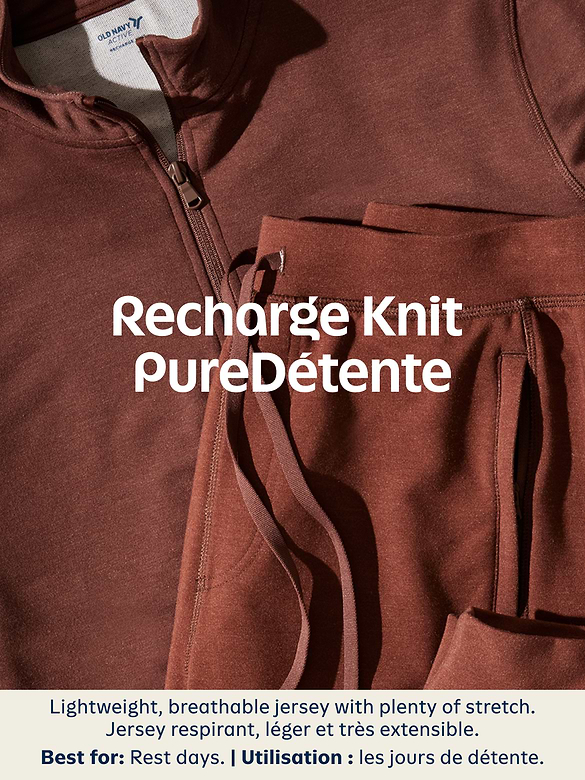 Recharge Knit Quarter-Zip Pullover