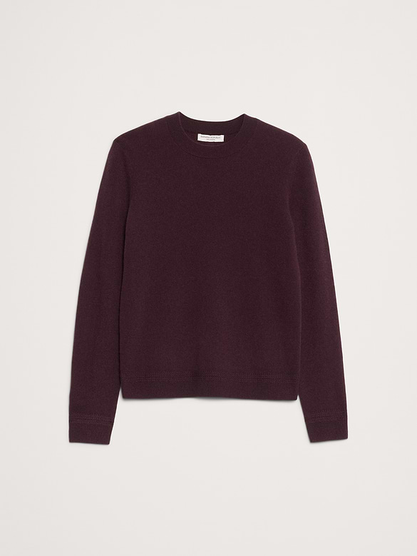 Lightweight Cashmere Crew-Neck Sweater