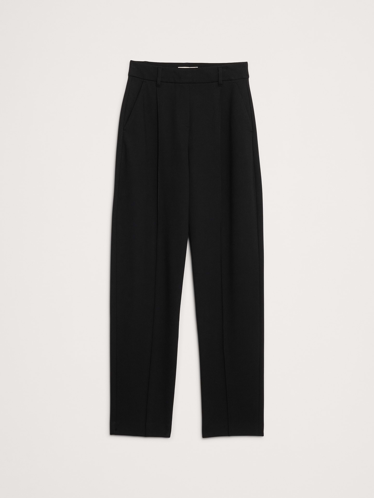 Image number 5 showing, High-Rise Slim Drapey Ponte Pull-On Pant