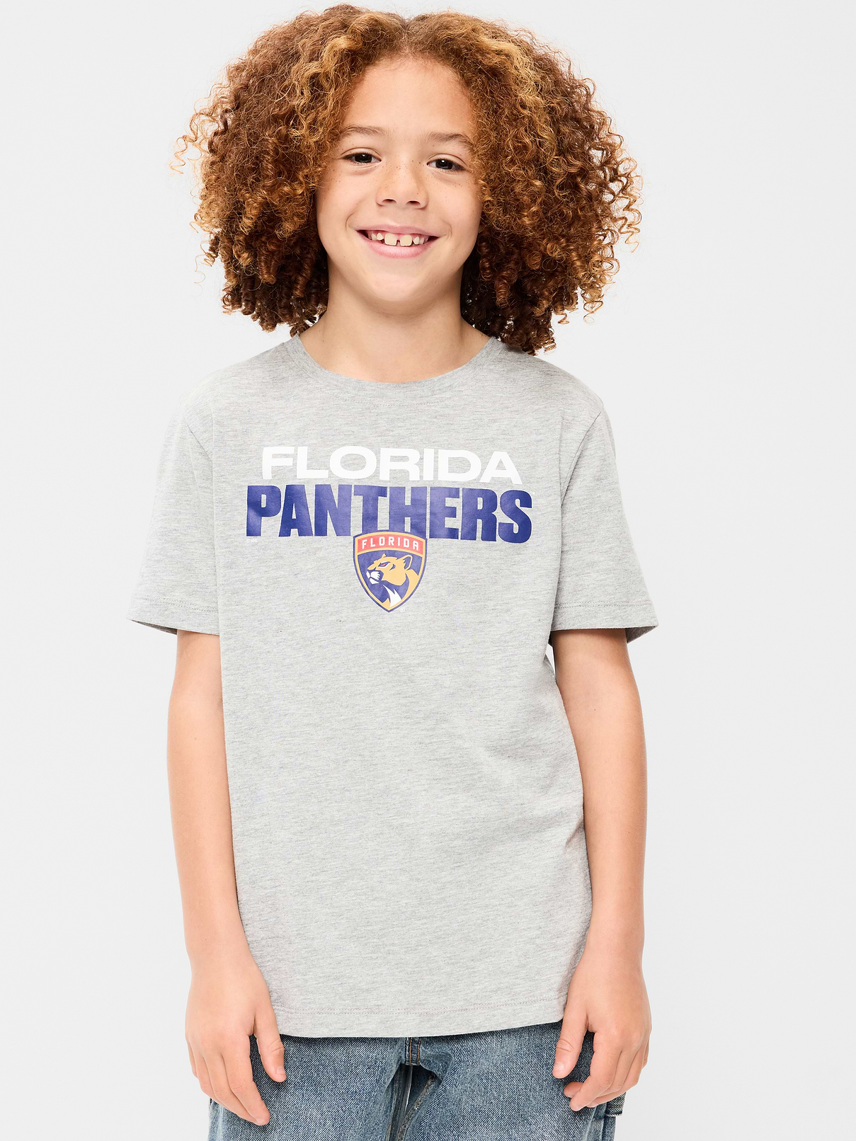 Image number 1 showing, NHL Gender-Neutral Graphic T-Shirt for Kids
