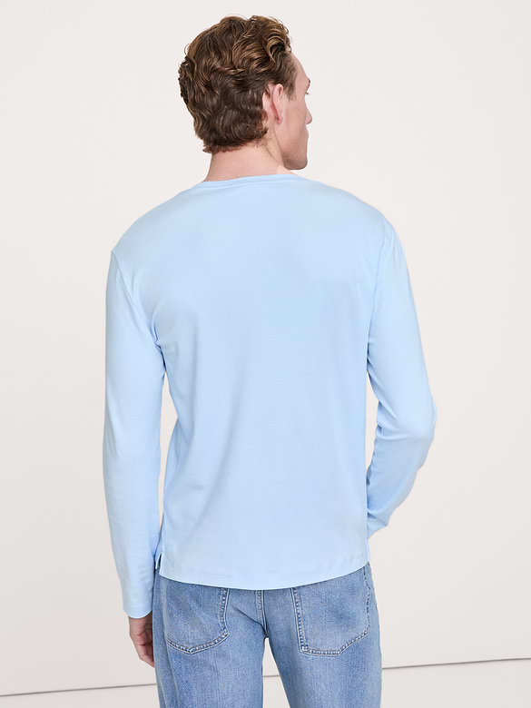 Luxury-Touch Long-Sleeve T-Shirt