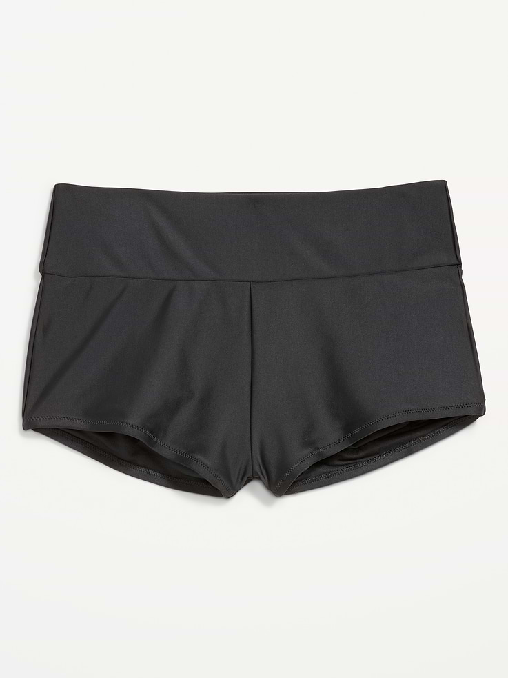 Image number 4 showing, High-Waisted Retro Swim Bottoms