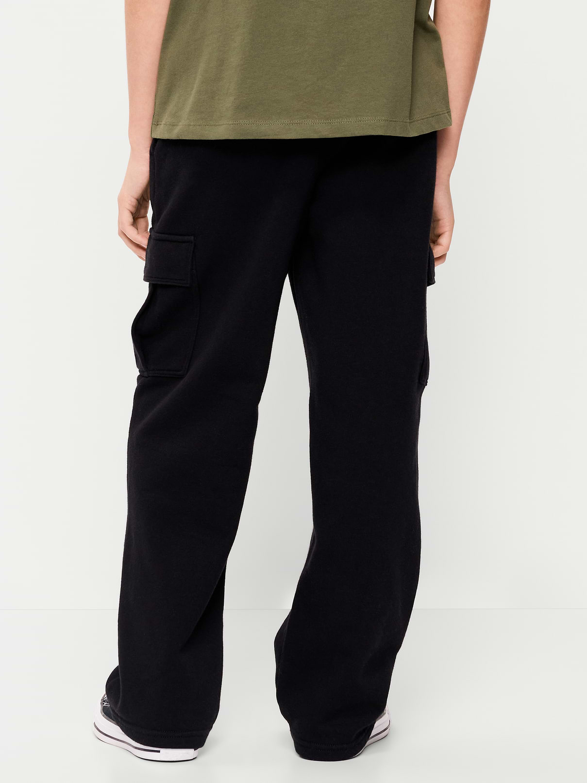 Image 2 of 4, Favorite Fleece Baggy Cargo Sweatpants for Boys