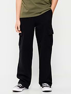 Image 1 of 4, elasticized waist, functional drawstring, on-seam welt pockets, adhesive secure close flap cargo pockets, easy pull-on style, Product #880607