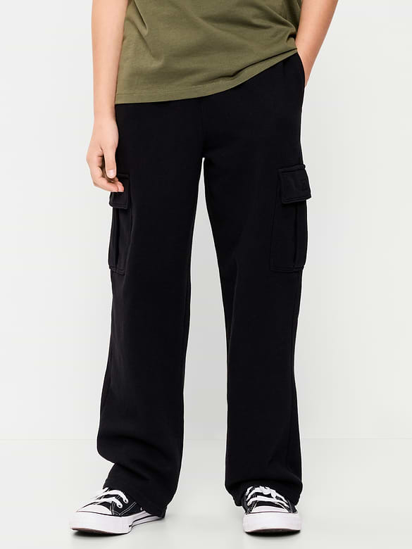 Favorite Fleece Baggy Cargo Sweatpants for Boys