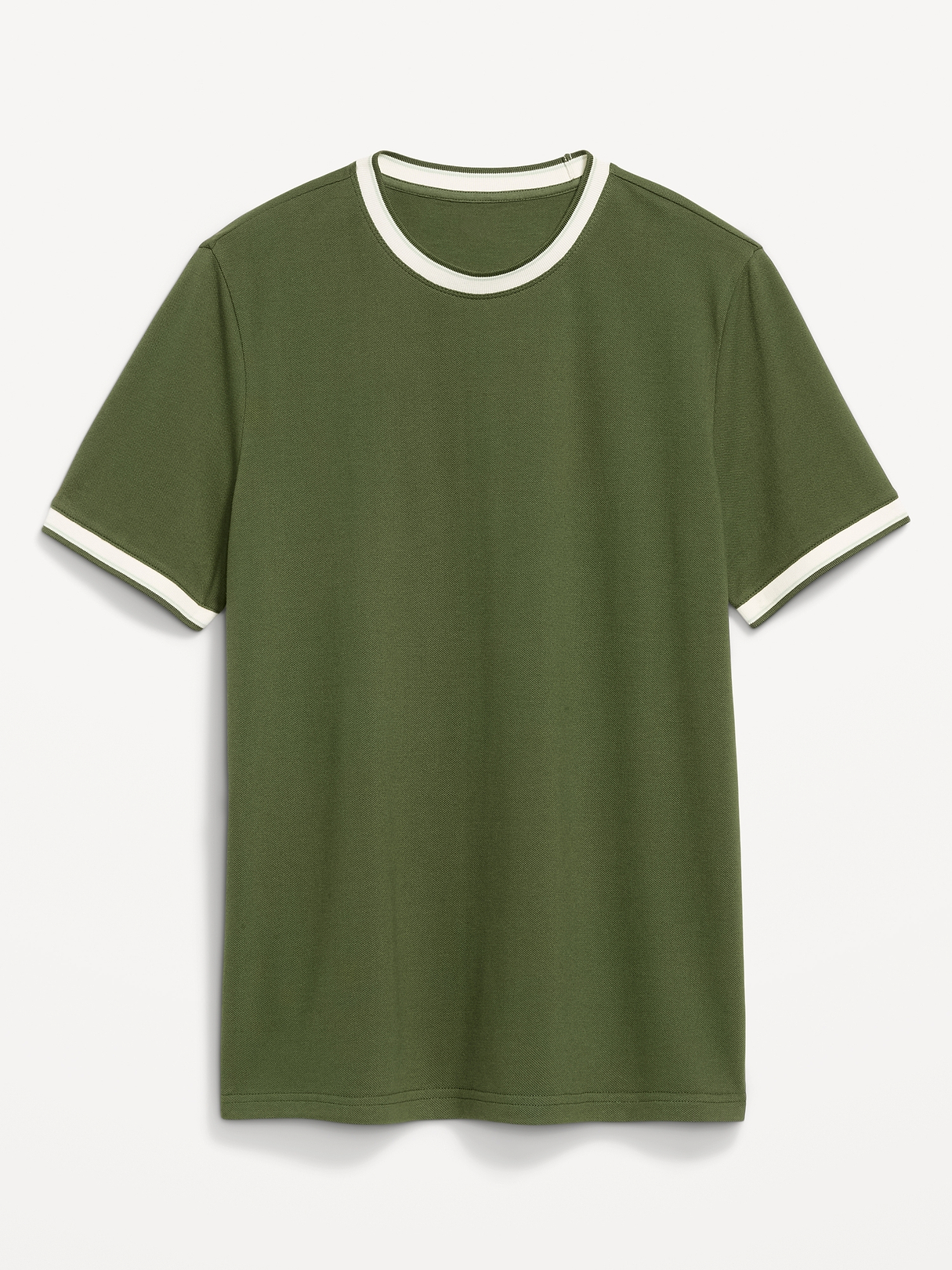 Crew-Neck Pique T-Shirt | Old Navy