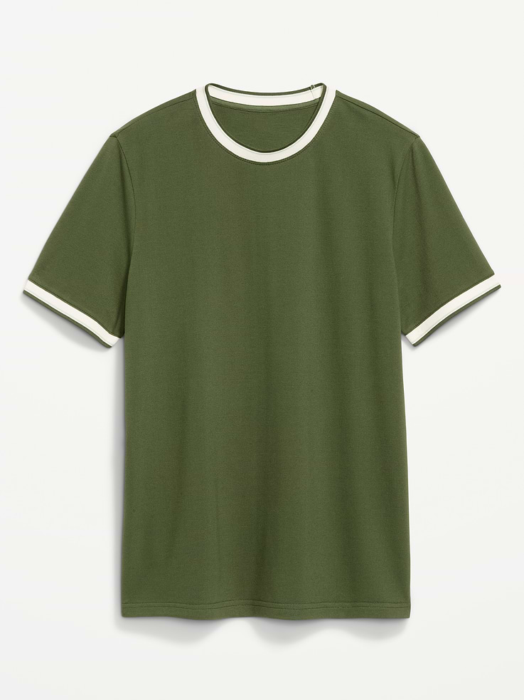 Image number 4 showing, Crew-Neck Pique T-Shirt