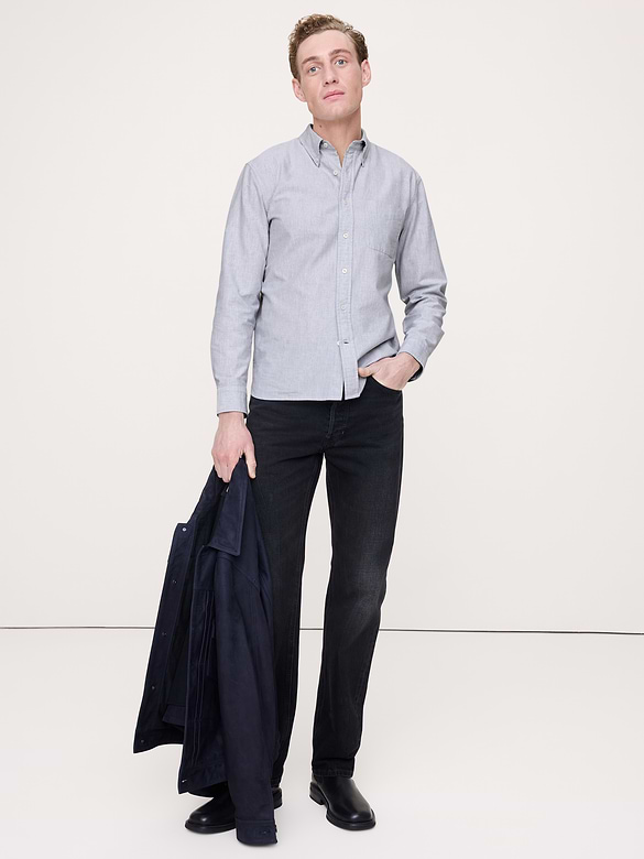 Chemise Oxford, coupe standard