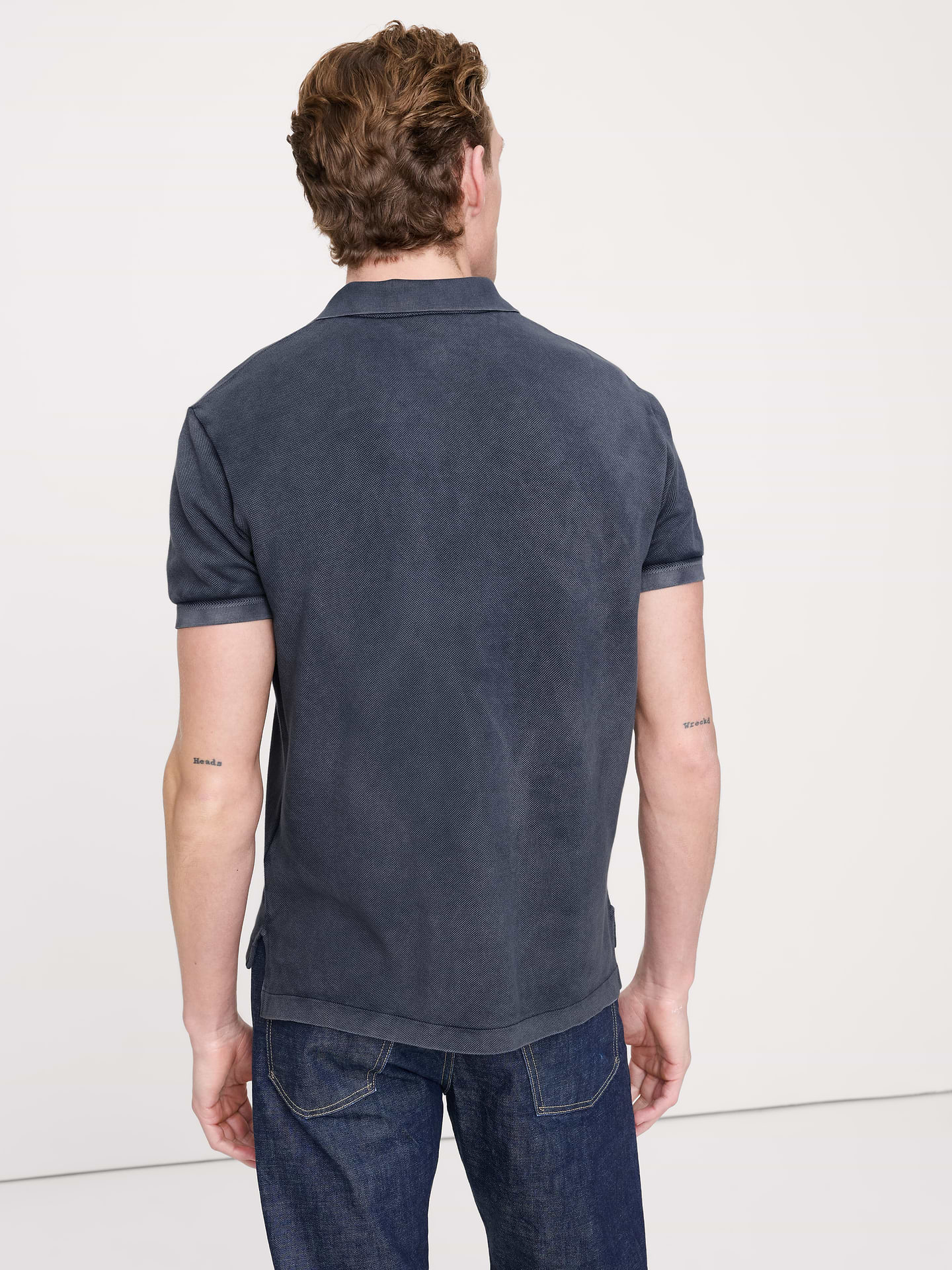 Image number 2 showing, Sueded Cotton Pique Polo