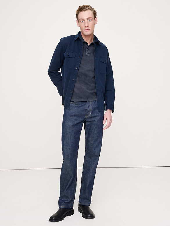 Sueded Cotton Pique Polo