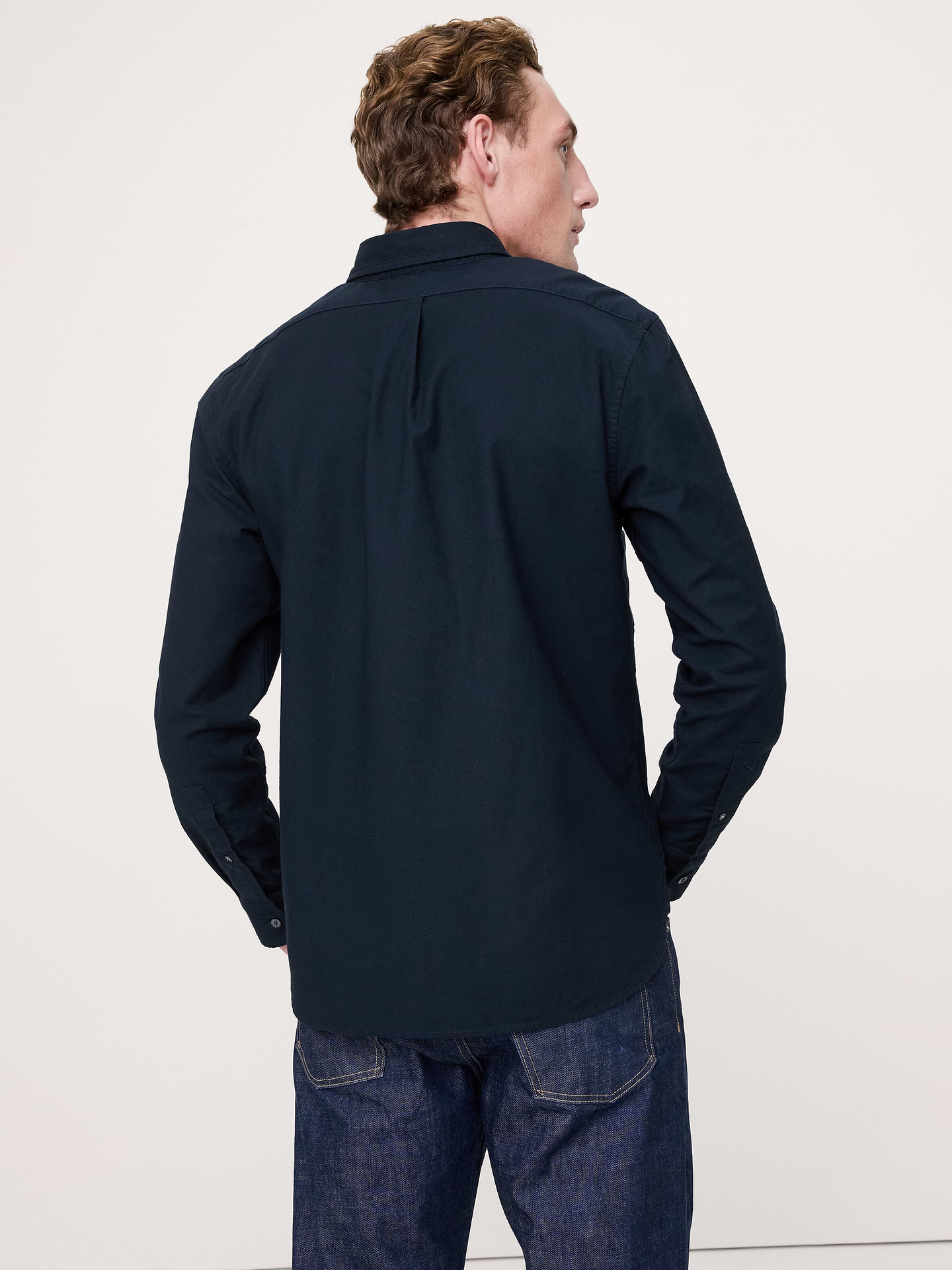 Image number 8 showing, Standard-Fit Oxford Shirt