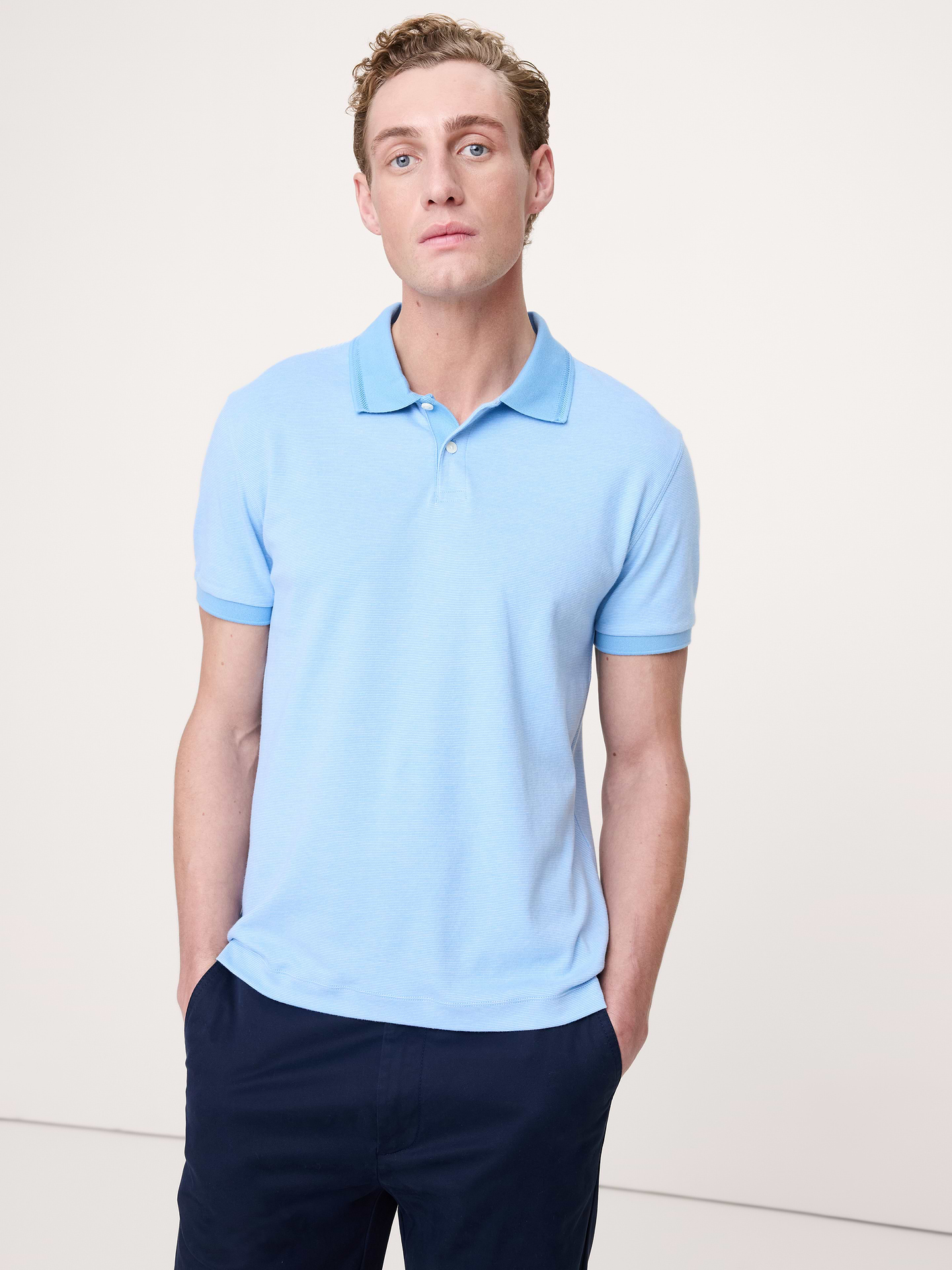 Image number 1 showing, Luxury-Touch Polo