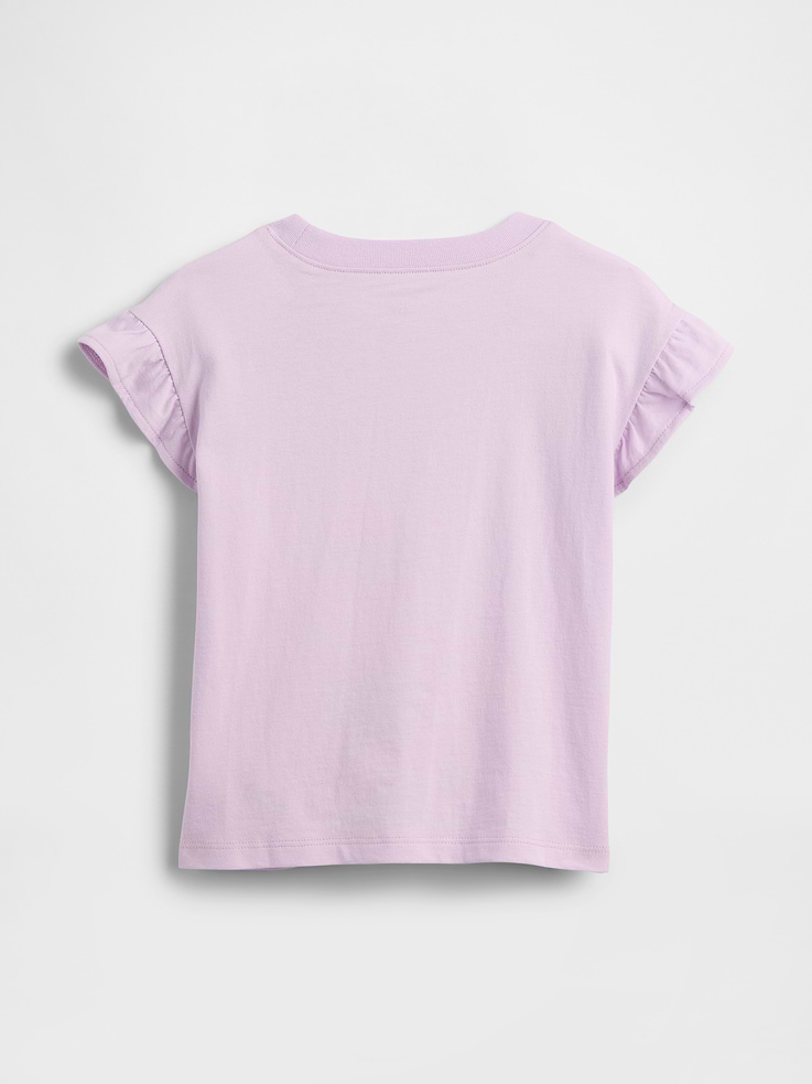 Image number 2 showing, babyGap Ruffle 3D Graphic T-Shirt