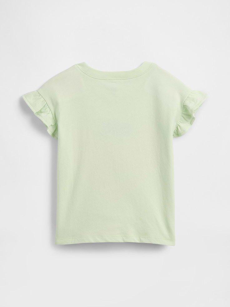 Image number 2 showing, babyGap Ruffle 3D Graphic T-Shirt