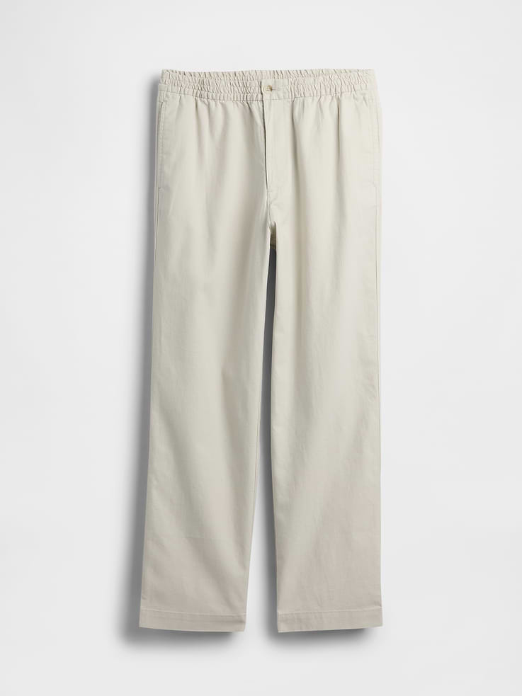 Image number 6 showing, Linen-Cotton Relaxed Taper Easy Pants